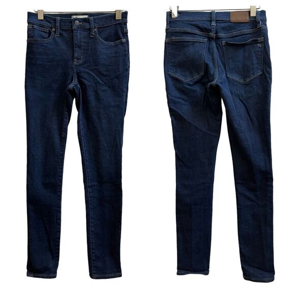 Madewell 9" Mid Rise Skinny Jean Tencel Denim Jean Size 26 Style MA938 - Picture 8 of 8